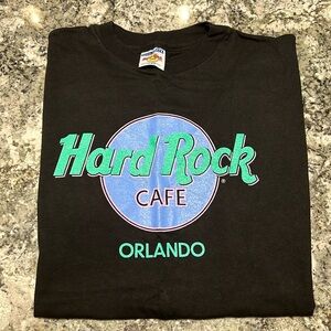 Vintage Bard Rock Cafe Orlando T Shirt size XL.